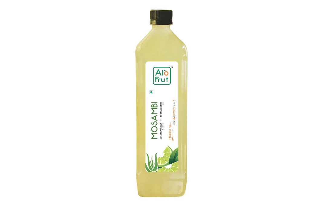 AloFrut Mosambi Alovevera Mosambi   Plastic Bottle  1 litre